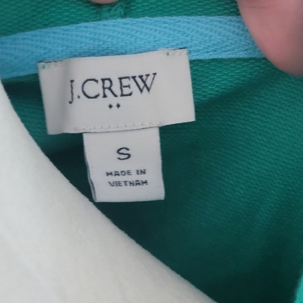 J.crew Women's Cotton Green Hoddie Casual Streewear Size small.. - Picture 11 of 14